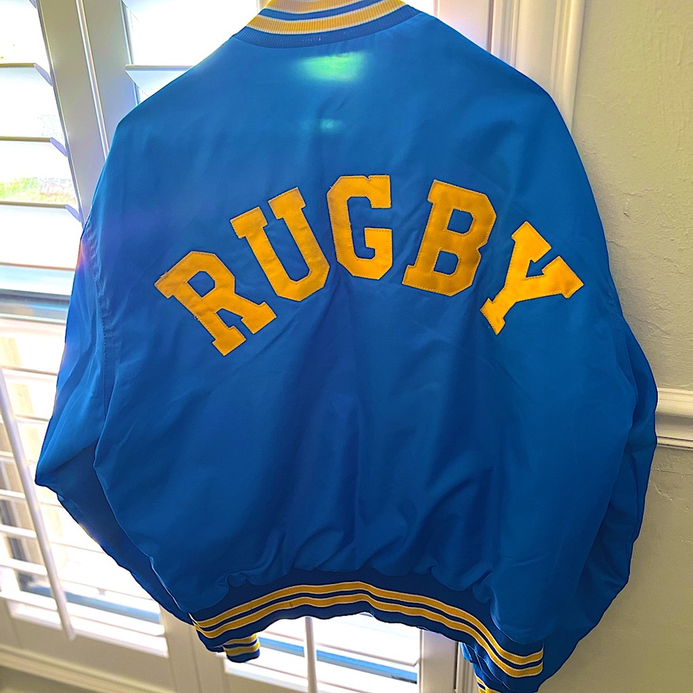 Marquette Golden Eagles large authentic rugby team jacket late 1980’s